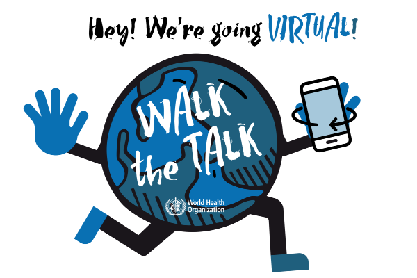 Join WHO's Walk the Talk 'The Health for All Challenge' on 16-17 May